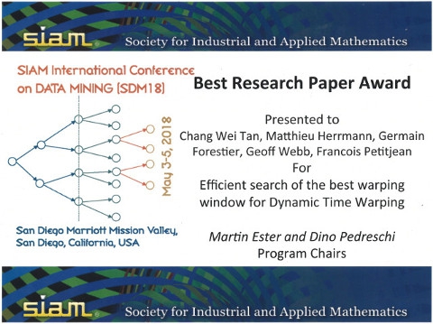 SDM 2018 award